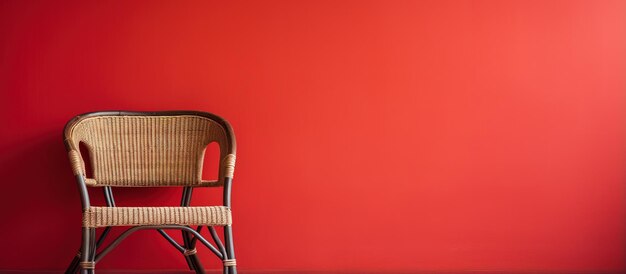 Photo toned vintage chair on wooden floor square format copy space