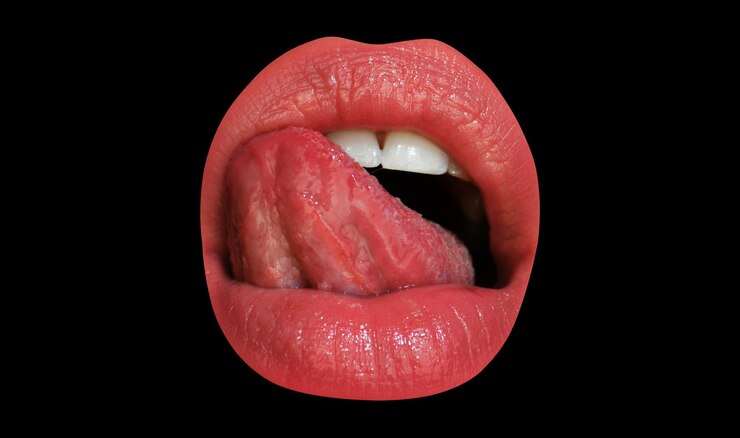 Tongue and sexy female lips sexy sensual womens open mouths close up macro tongue