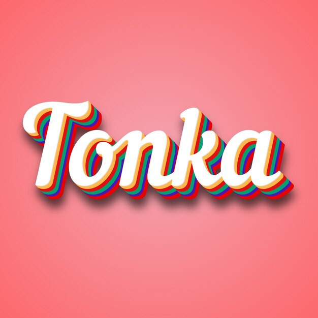 Photo tonka text effect photo image cool