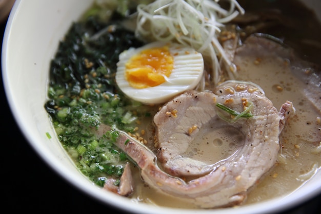 Tonkotsu noodle ranmen Japans eten