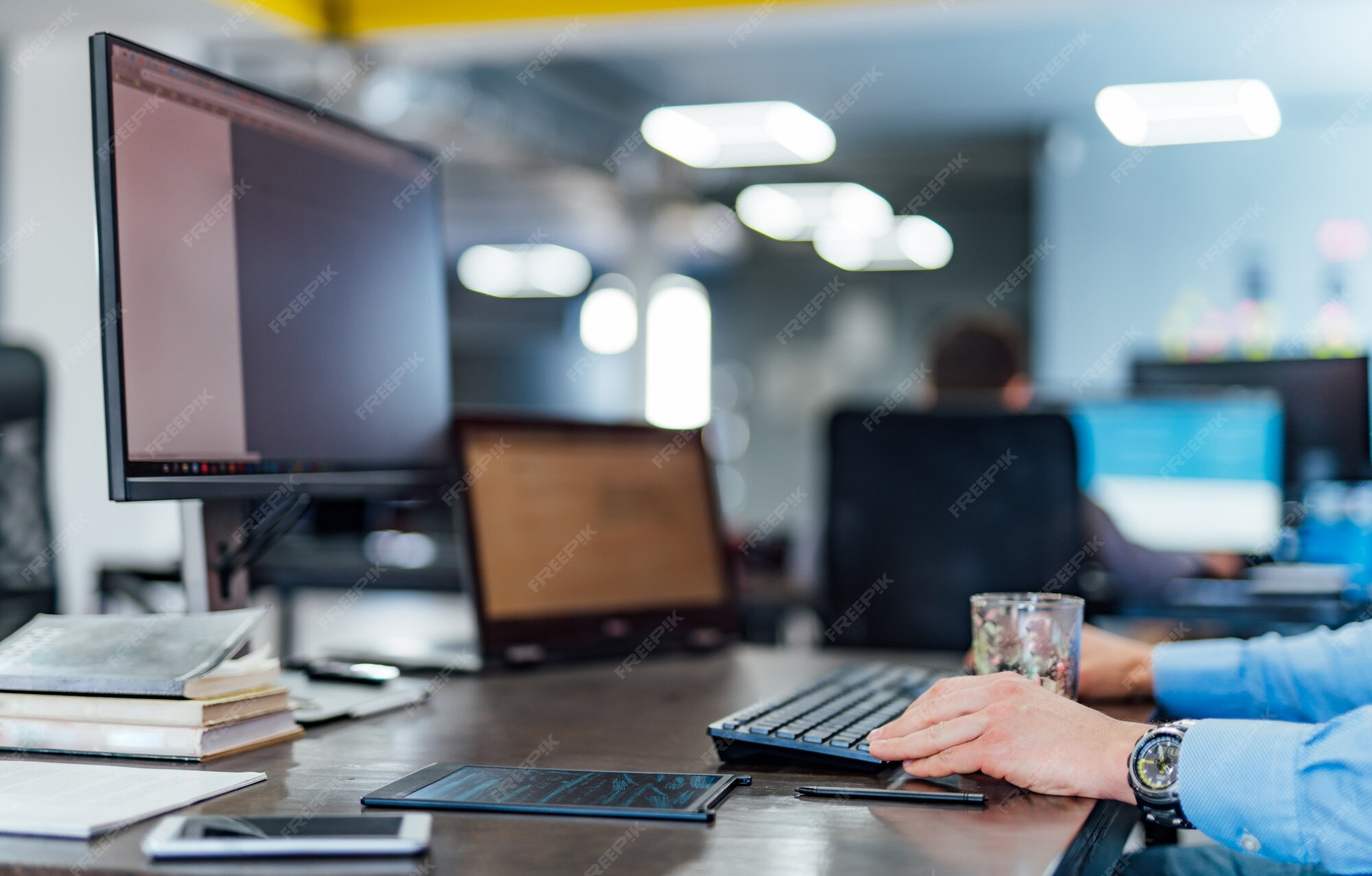 Premium Photo | Tool of Professional Developer programmer working a ...