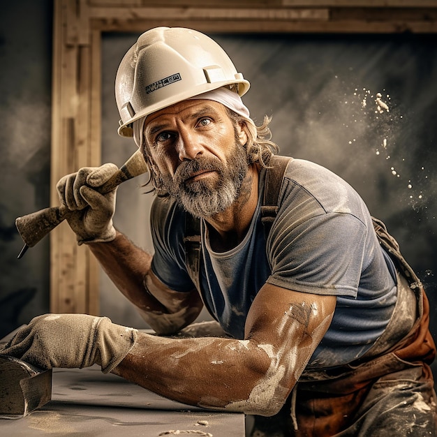 Tool Trowel Handyman Man Builder Mason Tools
