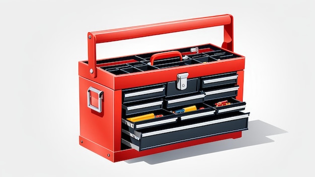 toolbox isolated On White Background