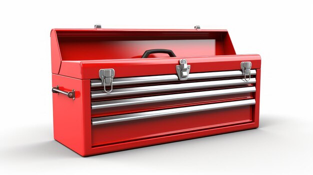 Toolbox isolated on White Background