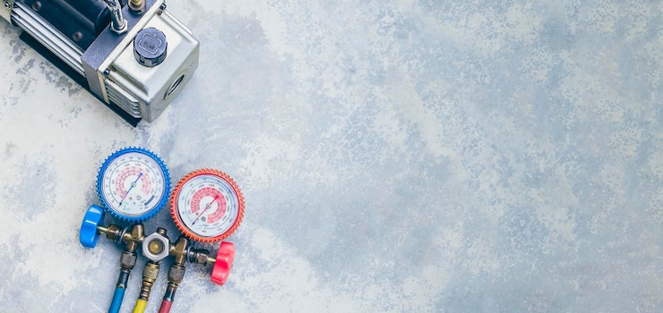 Photo tools for air conditioning repair and maintenance