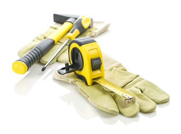 Tools for building on gloves