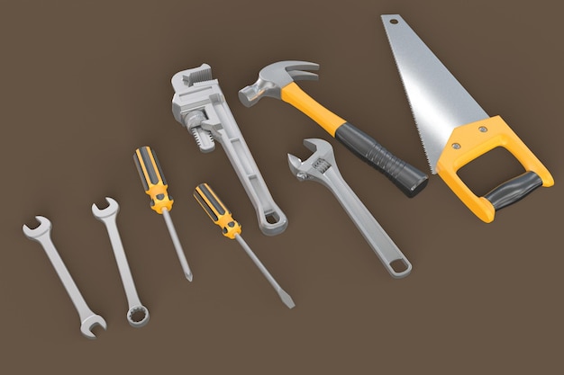 Tools Set 3D Models