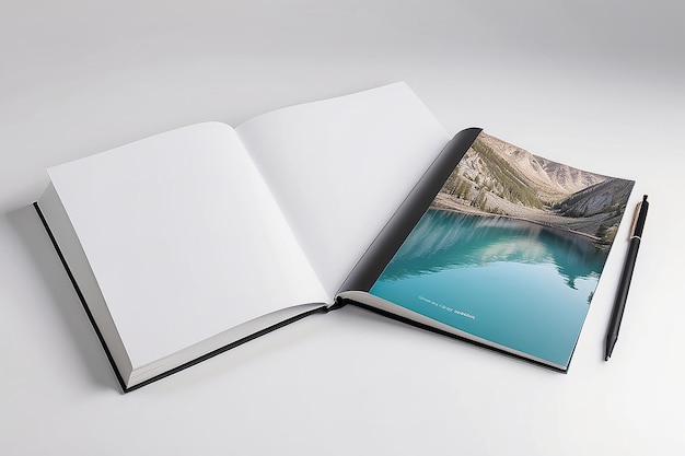 Toon je verhaal Koffiebordboek Mockup