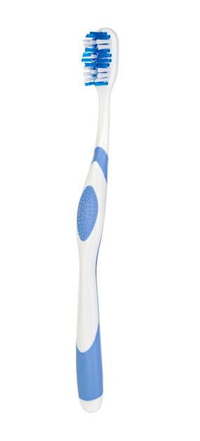 Photo toothbrush isolated on white background