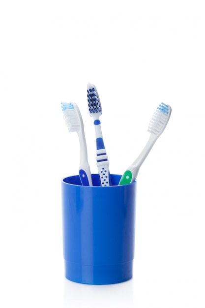 Photo toothbrush isolated on white