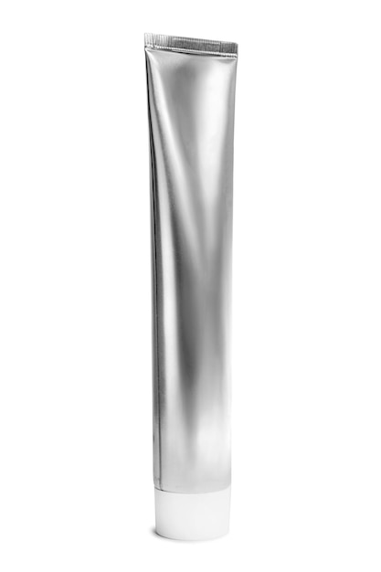 Toothpaste tube isolated