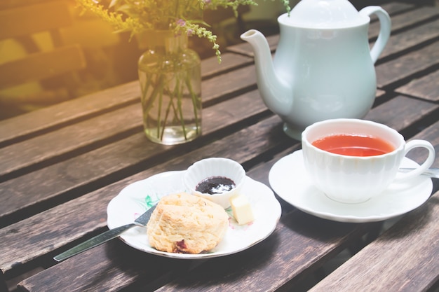 Top kopje warme schoteldrank koffie