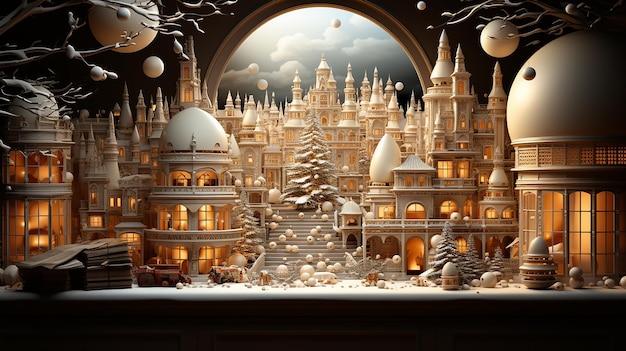 Top Modern 3D Christmas Art