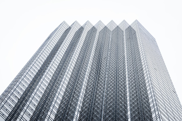 Top of a modern skyscraper in New York City