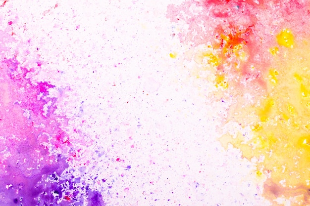 Top view abstract colorful paint background texture