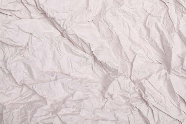 Photo top view detailed abstract crumpled paper texture or background