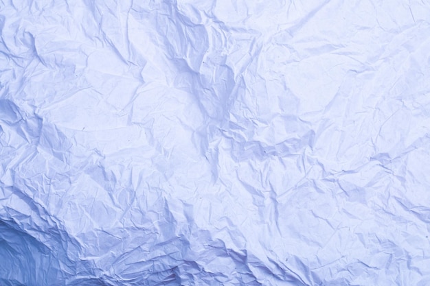 Photo top view detailed abstract crumpled paper texture or background