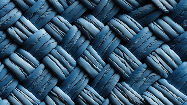 Top view detailed macro view of bleached denim weave Seamless backdrop Luxury weaving Fabric tiles