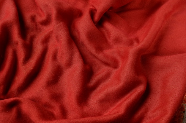 Top view of fabric texture for background