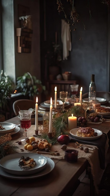 Top view flat lay group of people eating from a big table filled with a lot of food charcuterie