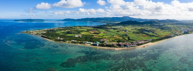 Top view of ishigaki island