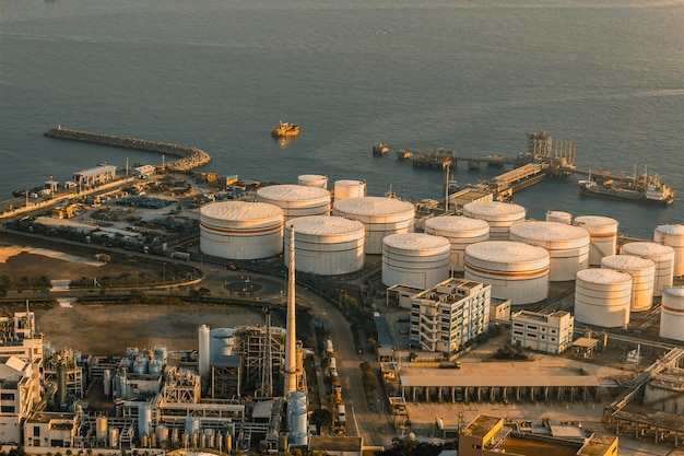 Top view of Oil Tank