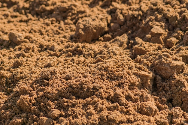 Top view of Sand surface for background