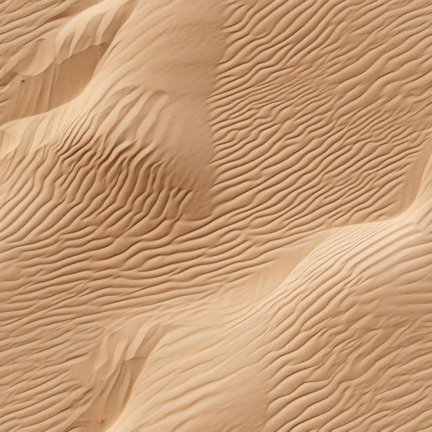 Top view of sand