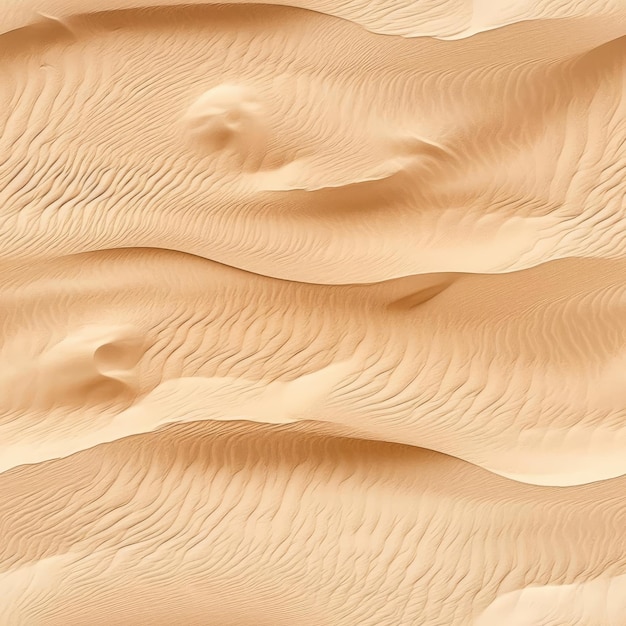 Top view of sand