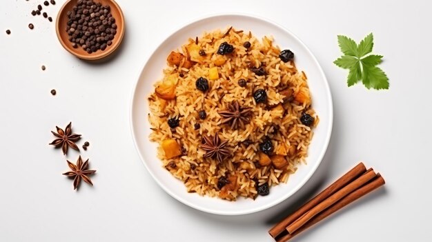 シャク・プラフ (Shakh Plov) の料理