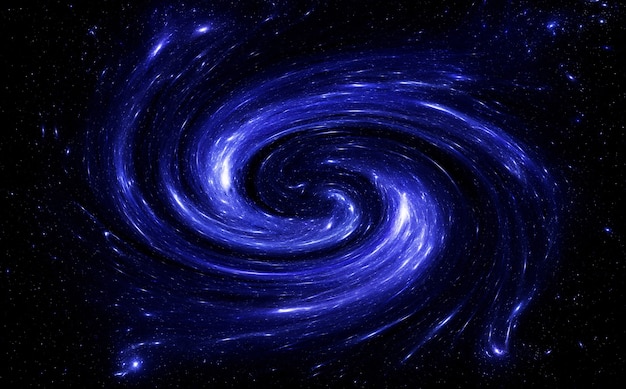 top view spiral galaxy