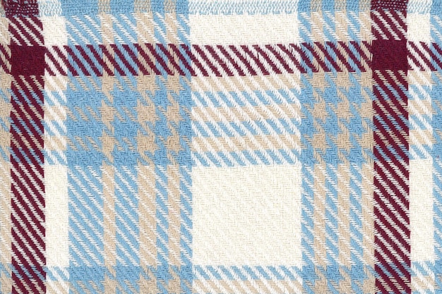 写真 平面図、ストライプの手織り生地のテクスチャ背景