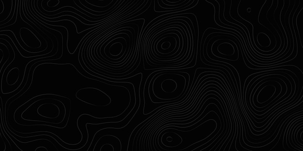 Фон топографической линии контурной карты