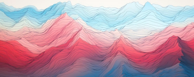 topographic line contour map background