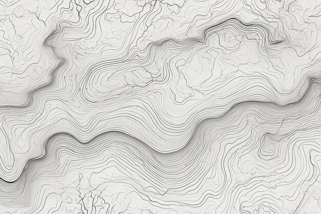 Topographic map contours stock illustration