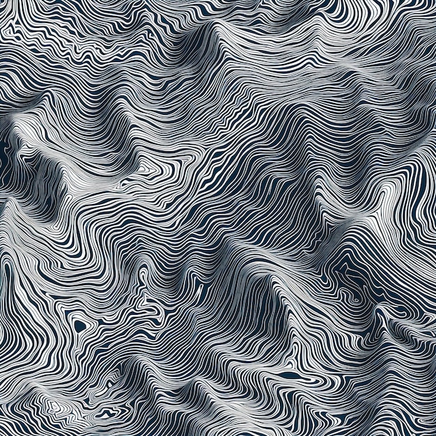 topographical map pattern of Various textures