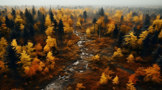 TopView herfst bosluifel