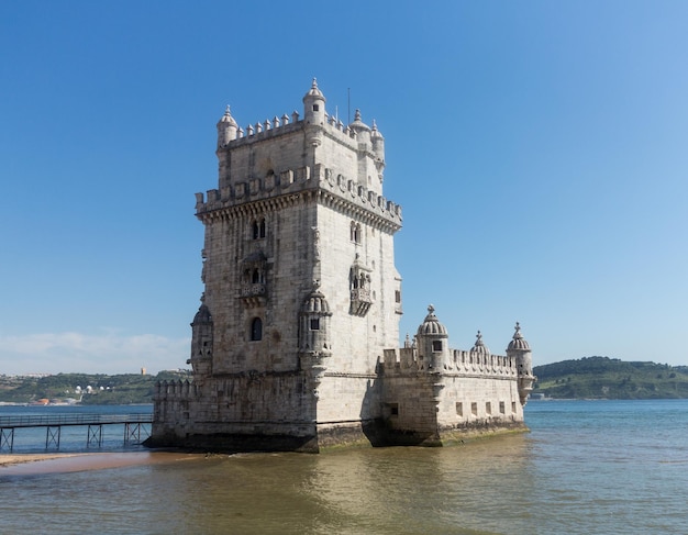 Toren van Belem aan de rivier de Taag bij Lissabon