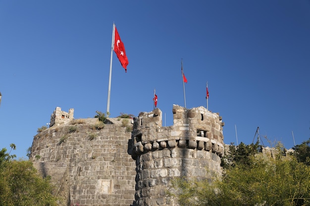 Toren van het kasteel van Bodrum