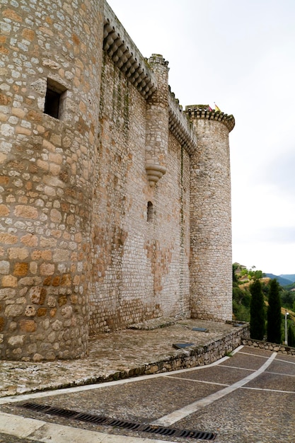 Torija's kasteel in Spanje, middeleeuws gebouw.