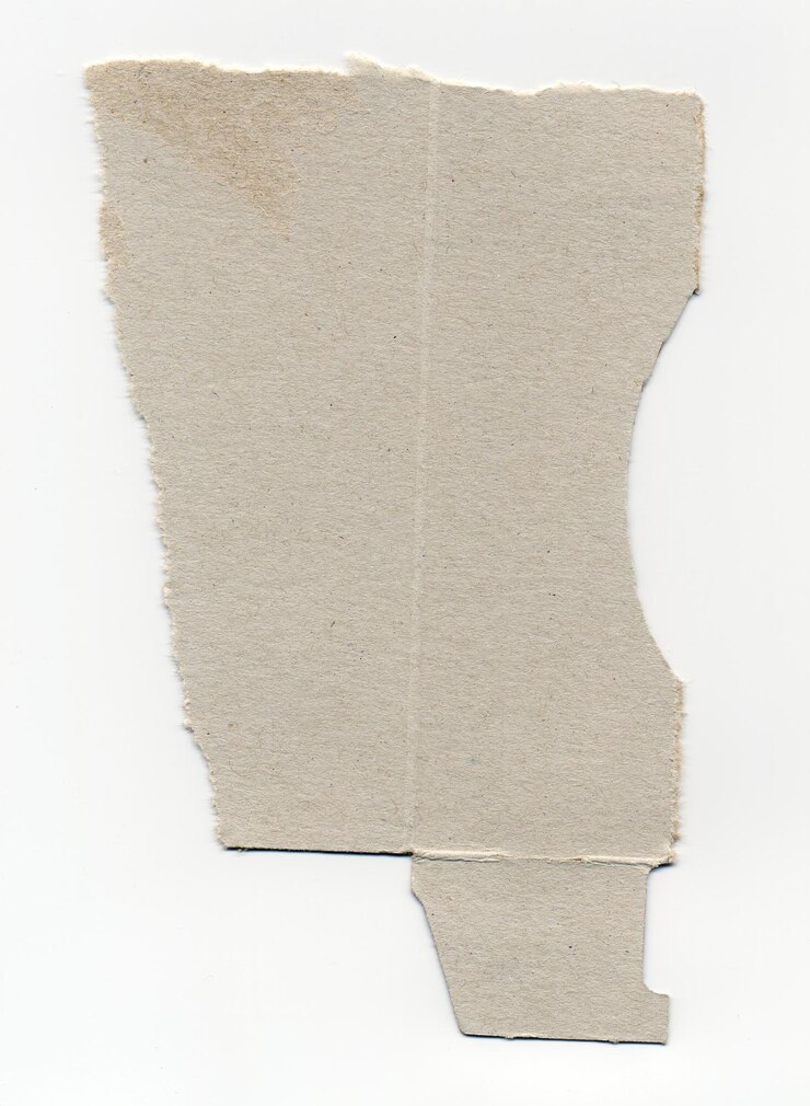 Torn brown cardboard texture background