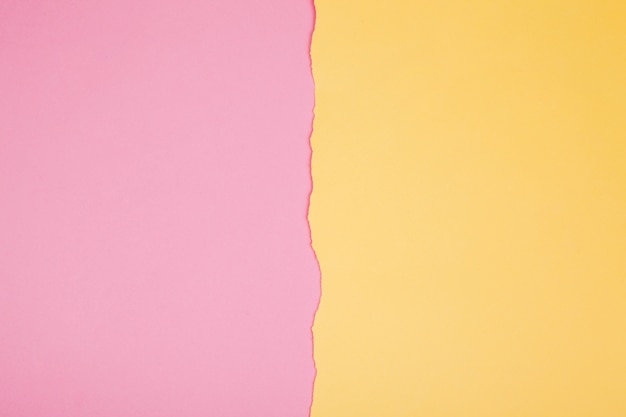 torn paper edges in background