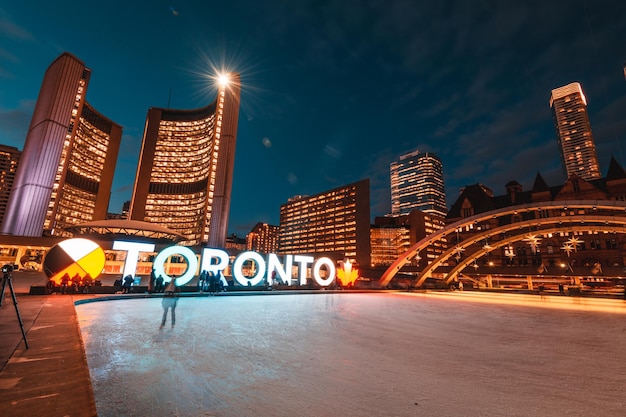 Toronto city hall at ontario, canada