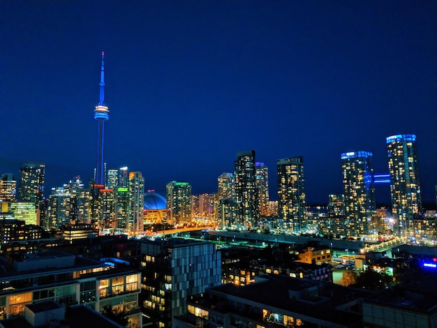 Photo toronto skyline