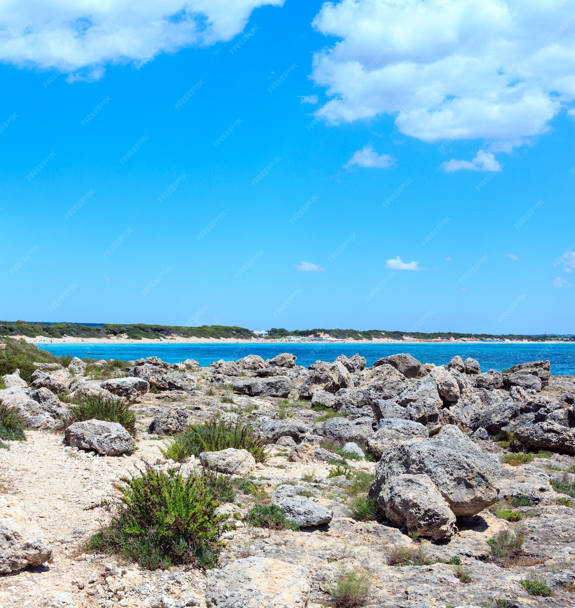 Premium Photo Torre colimena beach salento italy