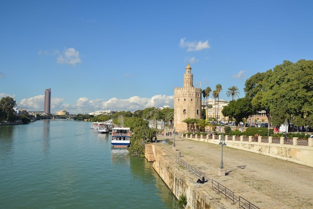 Torre del Oro in Sevilla, Spanje