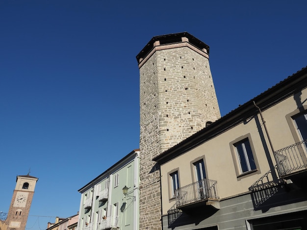 Torre ottagonale-toren in chivasso