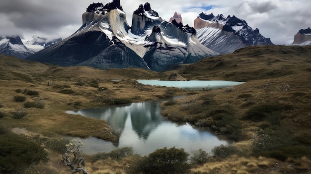 Foto torres del paine, chili