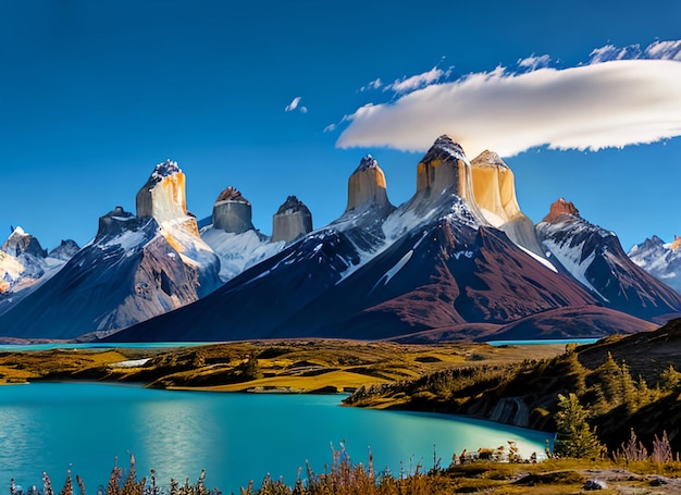 Torres del paine national park chile