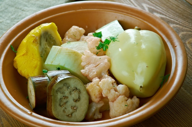 Torshi - Iranian, Afghan pickled vegetables